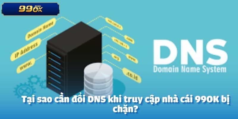 Tại sao cần đổi DNS khi truy cập nhà cái 99OK bị chặn?
