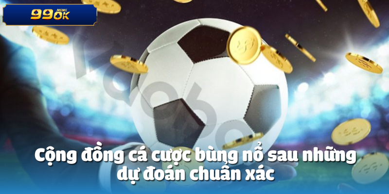 Cộng đồng cá cược bùng nổ sau những dự đoán chuẩn xác 