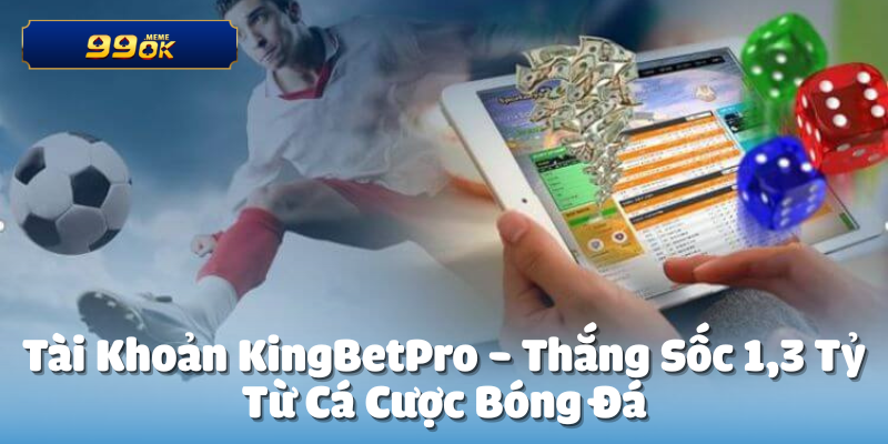 Tài Khoản KingBetPro Thắng 1,3 Tỷ Từ Cá Cược