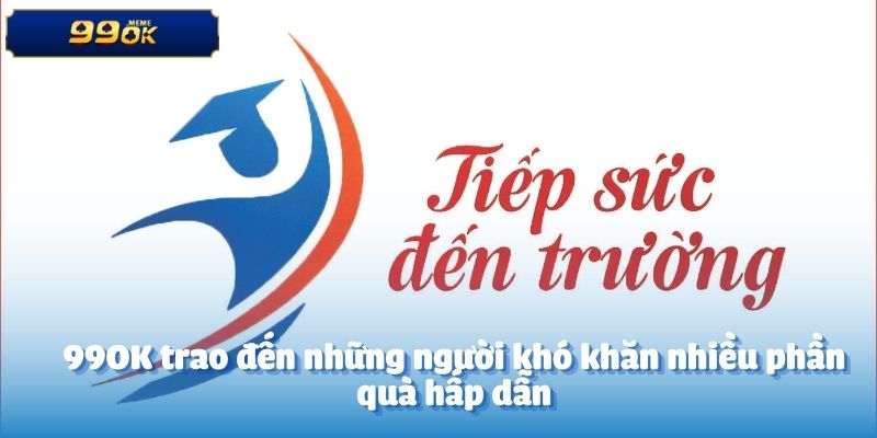 99OK trao đến những người khó khăn nhiều phần quà hấp dẫn